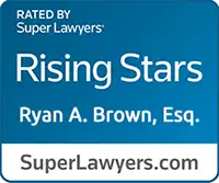 Super Lawyers Rising Stars: Ryan A. Brown, Esq. 2016-2019